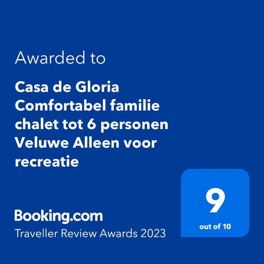 Comfortabel En Gezellig Familie Chalet Tot 6 Personen Op De Veluwe Bungalowpark De Kern Putten Dış mekan fotoğraf
